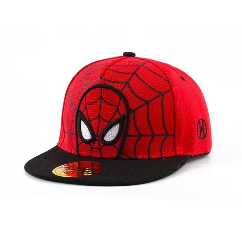 Spiderman Kids Baseball Cap Snapback Adjustable Hat for Boys Girls 3-6 YearsSpid