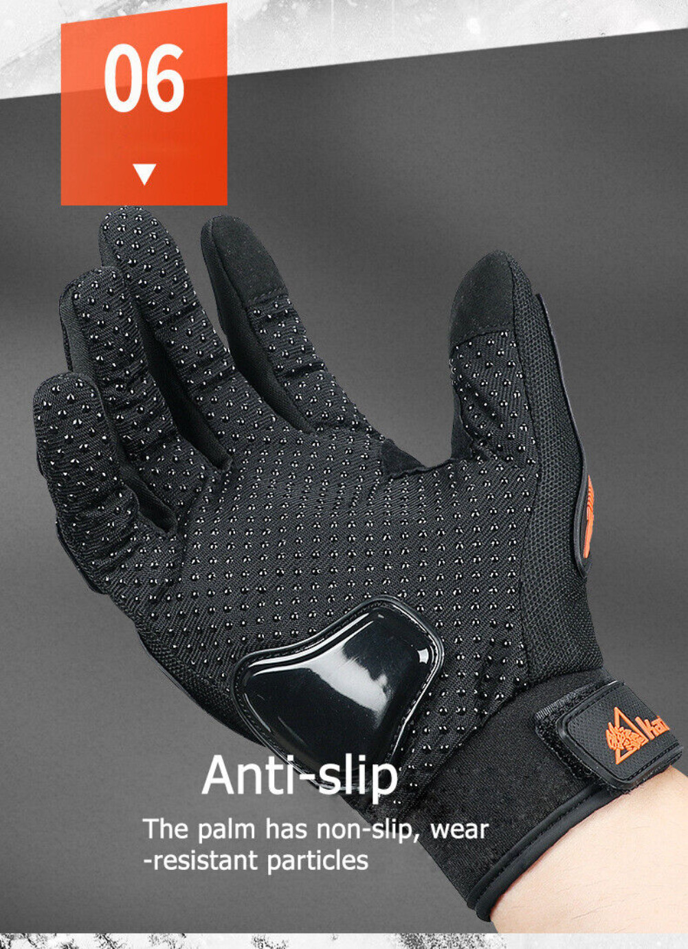 Motorcycle Gloves Touch Screen Windproof Bike Riding Gloves Full Finger Gloves