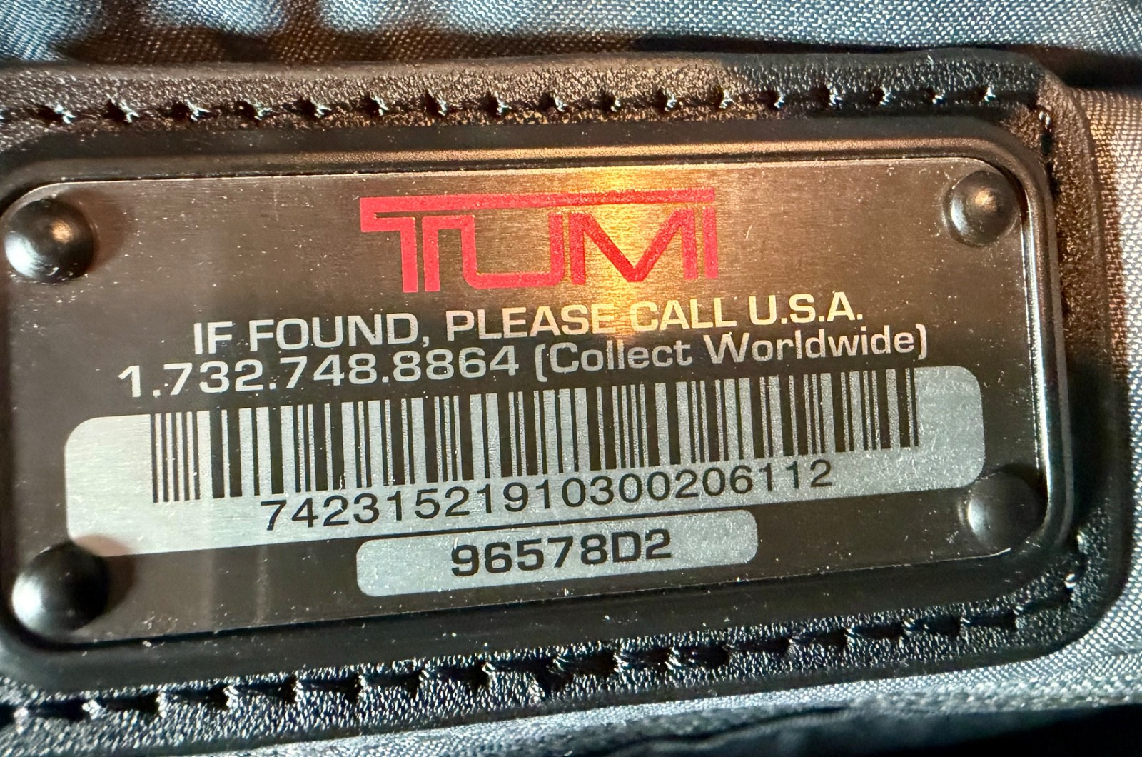 TUMI backpack alpha bravo 2 T pass leather