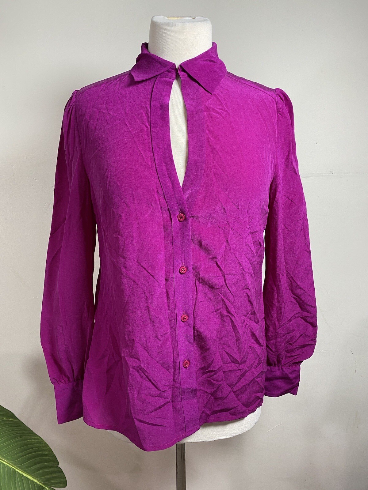 Tegan 100% Silk Dress Pink Color Size 6 $40