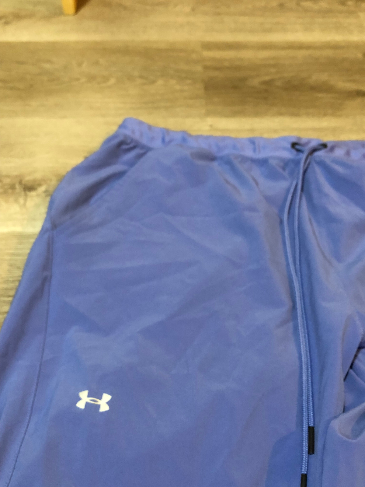 Under Armour Scrub Scrubs Pants Bottoms Light Blue Large L Loose Heatgear M91