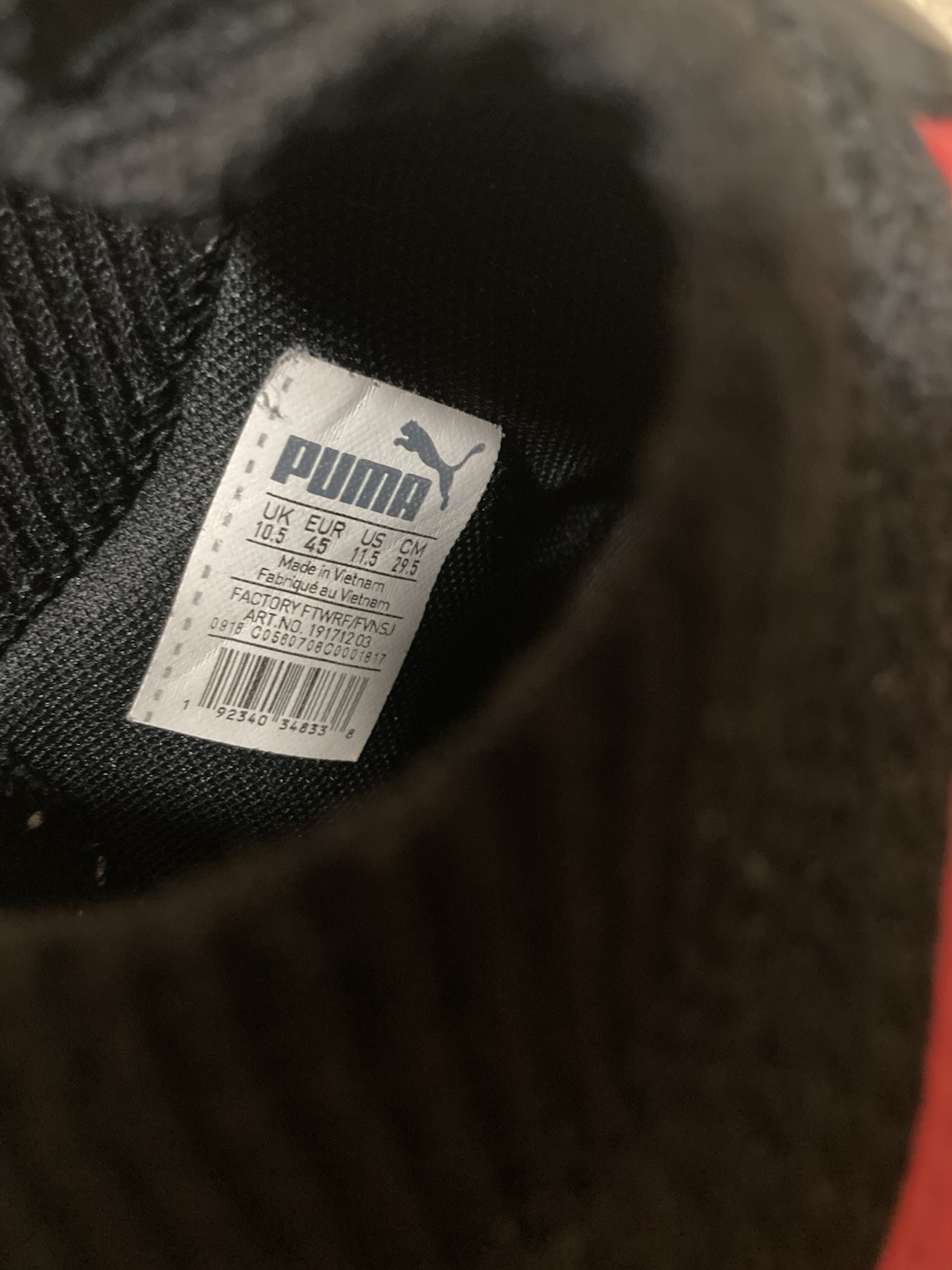 PUMA Men’s Clyde Court City Pack Portland/Chicago Bulls – Black Red Size 11.5