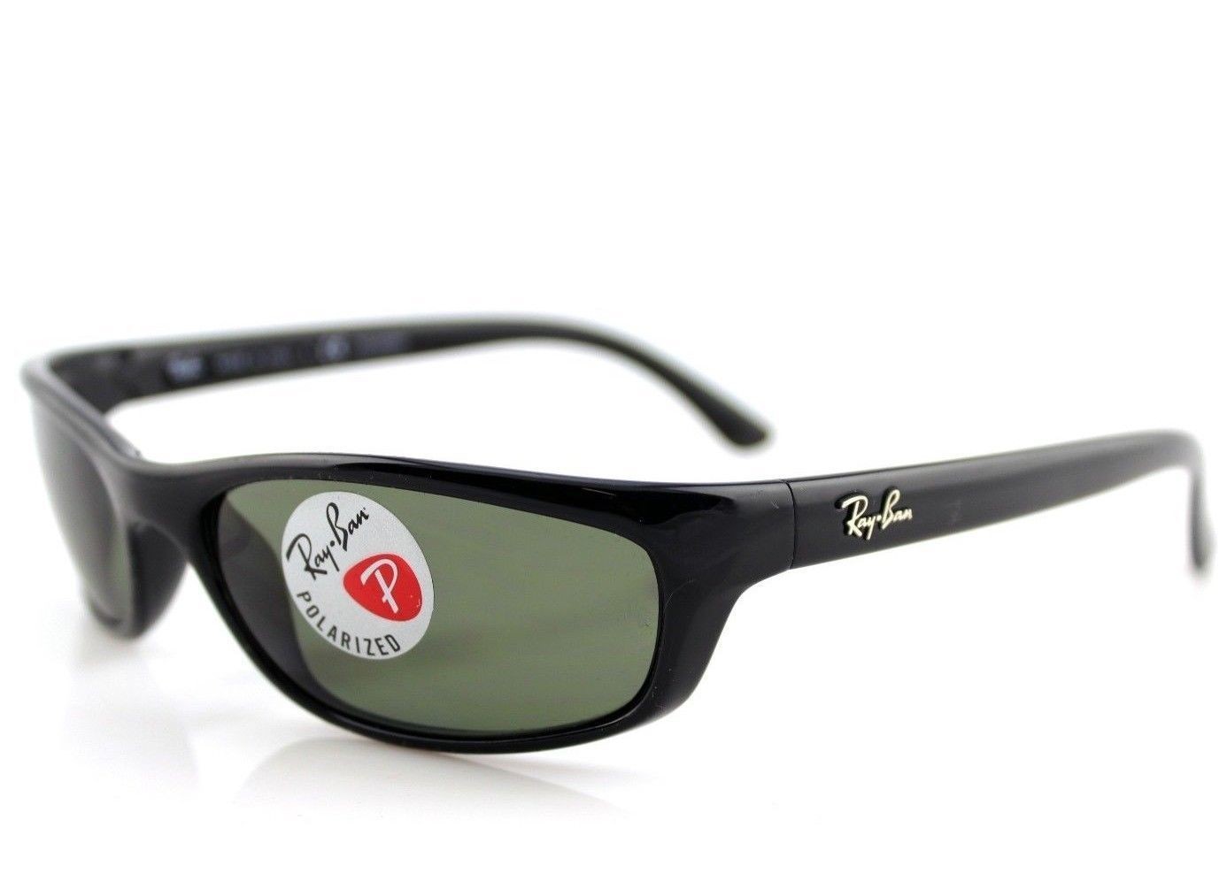 Authentic Ray Ban Predator Black Green Sunglasses RB4115 601/9A 57 mm