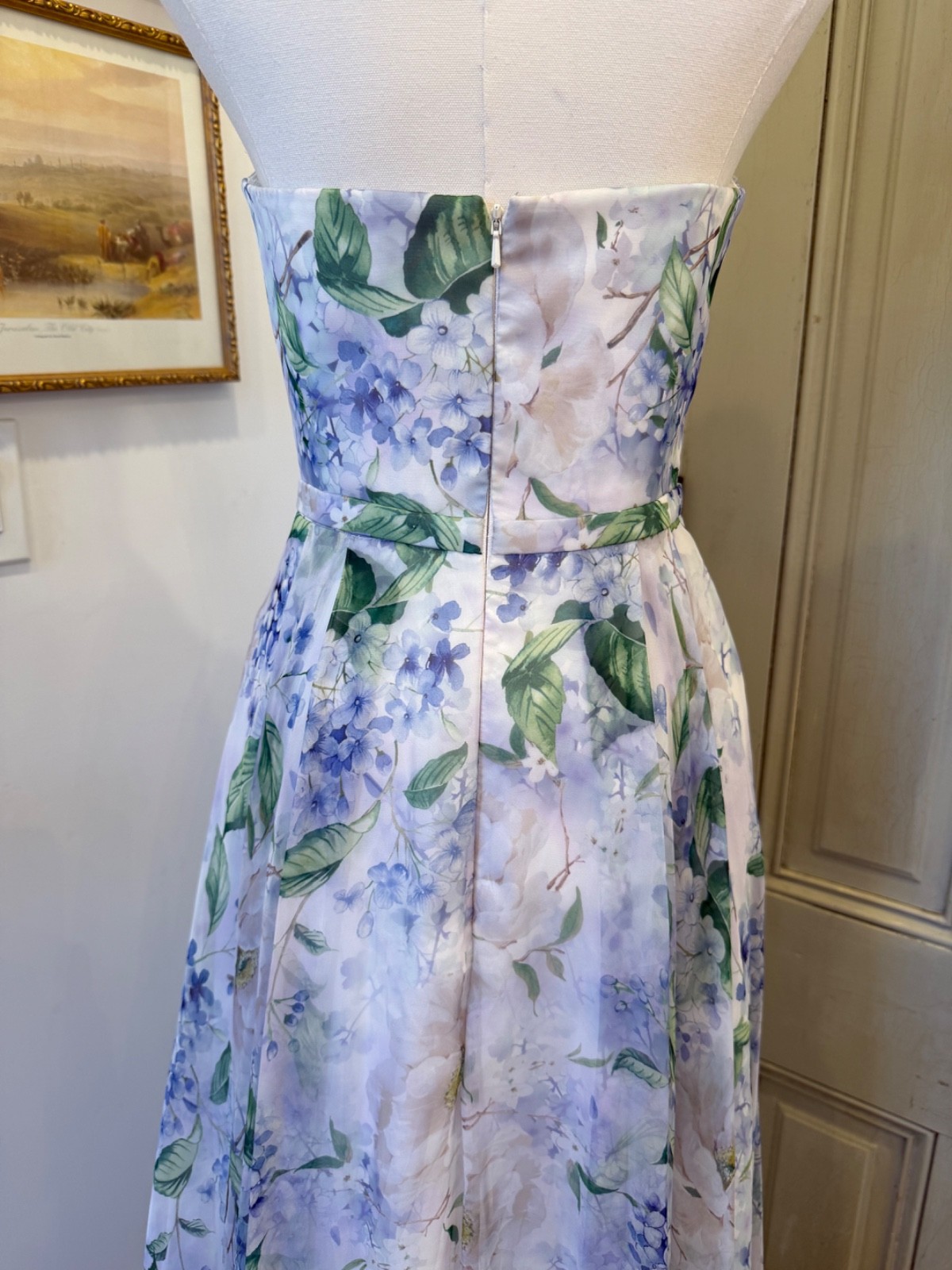 terani couture size 2 hydrangea gown