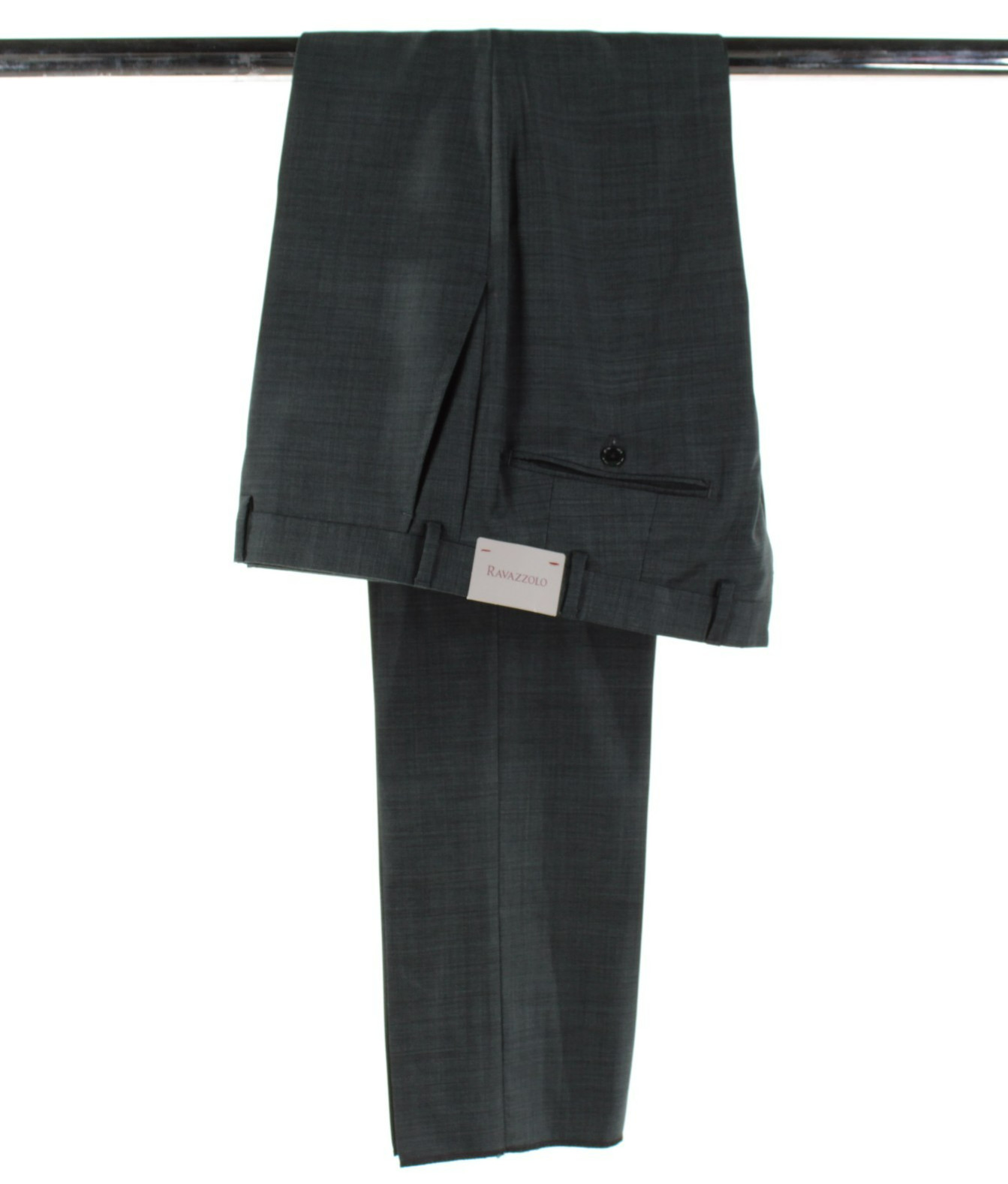 Ravazzolo NWT Super 130’s Wool Two Piece Suit Size 54R (44R US) In Green