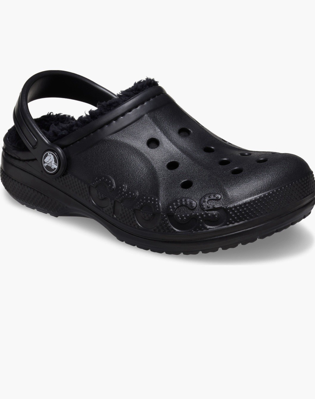 Crocs Unisex Baya Lined Clogs – Black – Women’s 13 / Men’s 11 NWT