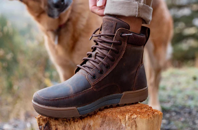 🧡NIB*Lems Boulder Summit Waterproof Men’s Size 11 Full-Grain Leather Boot $210