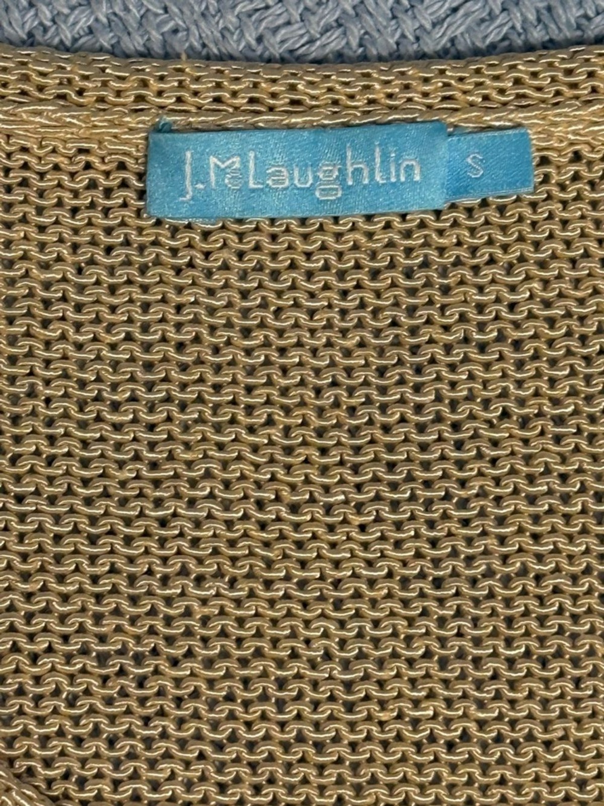 J. McLaughlin Oatmeal Cotton-Blend Sweater