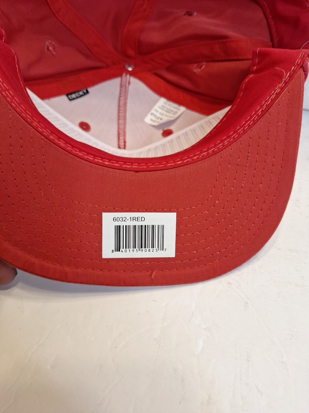 Decky 5 Panel High Profile Relaxed Cotton Blend Rope Hat – 6032
