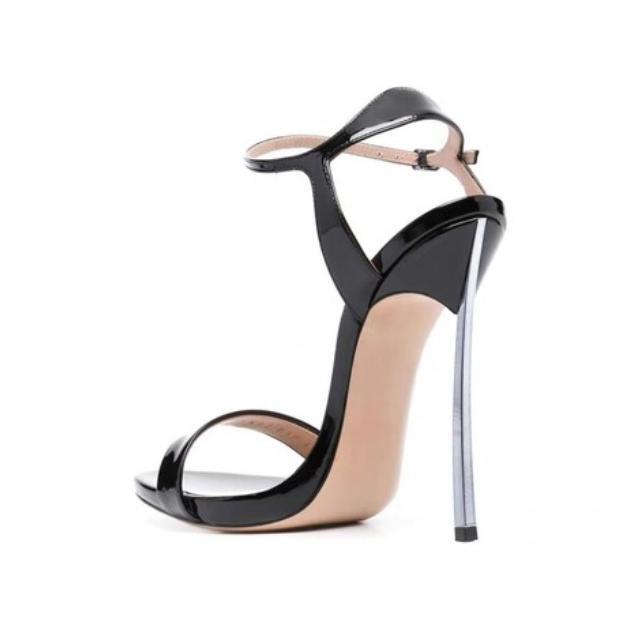 Women’s Leather Roman Stilettos Heel Sandals Peep Toe Shoes Formal Fashion Chic
