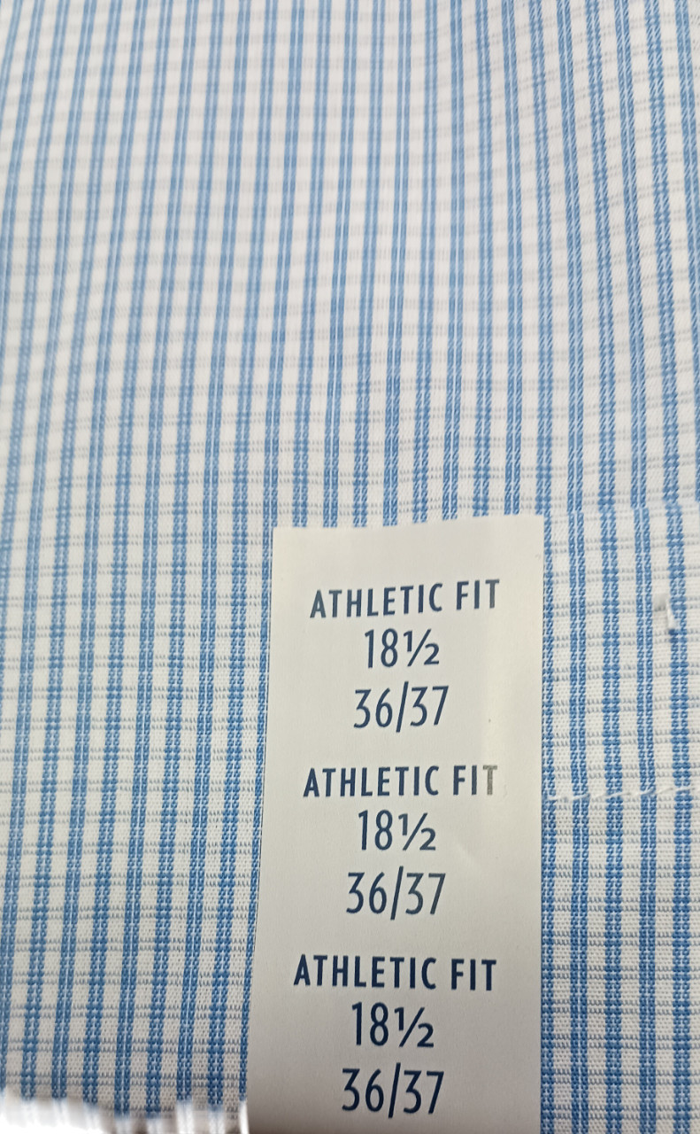 Croft & Barrow Athletic-Fit Easy-Care Button-Down Mens Dress Shirt 181/2 (36/37)