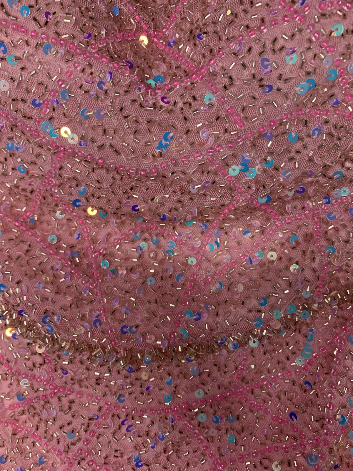 Sophia Thomas 0 Pink Beaded Strapless Mini Dress Prom HOCO Party Formal Cocktail