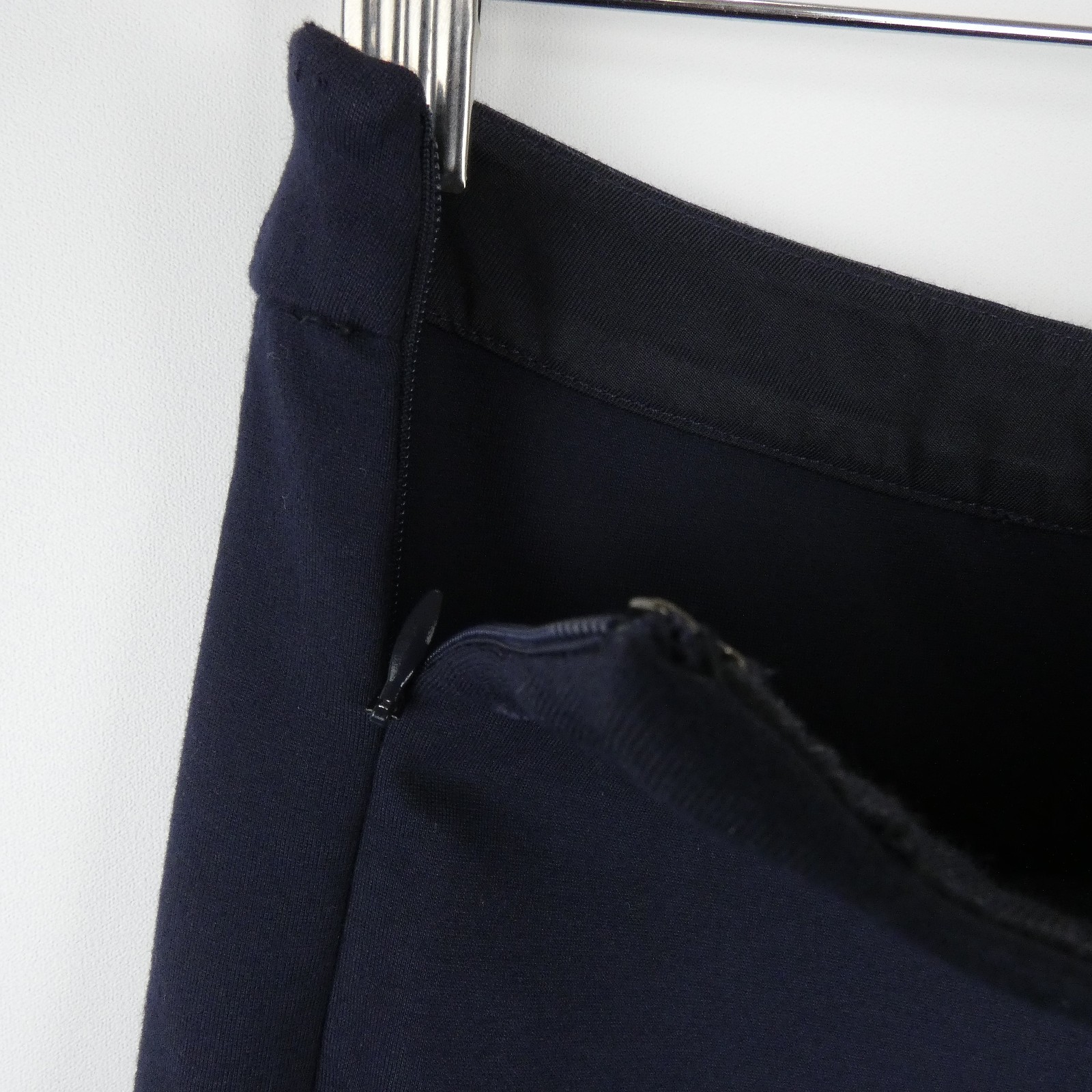 Pendleton Pants Womens 6 Navy Blue Stretch Side Zip Minimalist Ankle Skinny