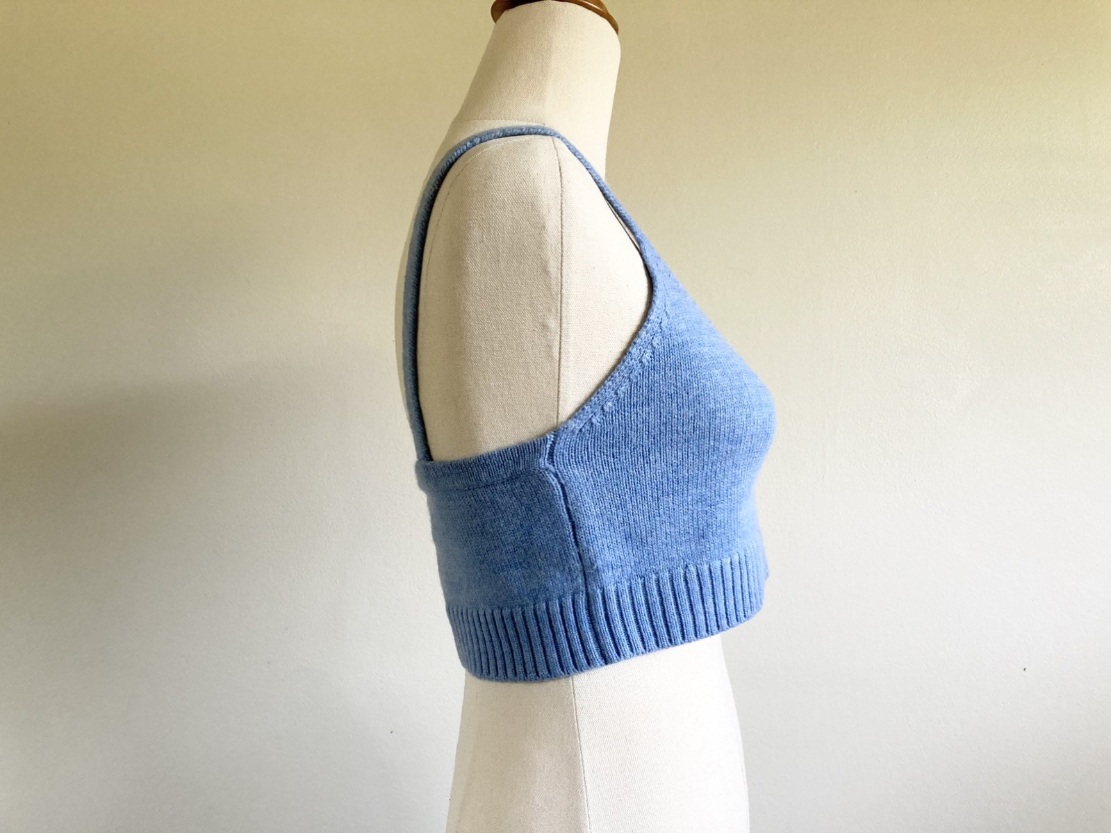 Kookai AUTUMN BRA TOP size1 AU8 100% Wool New with tag RRP $100