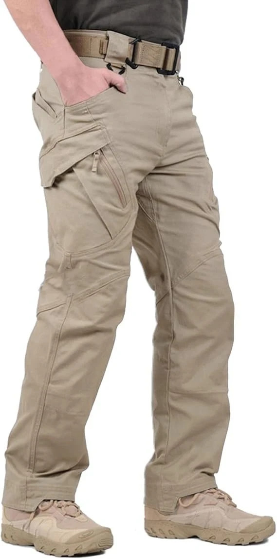 US Men Tactical Cargo Pants Soldier Straight-fit Work Combat Trousers Outdoor