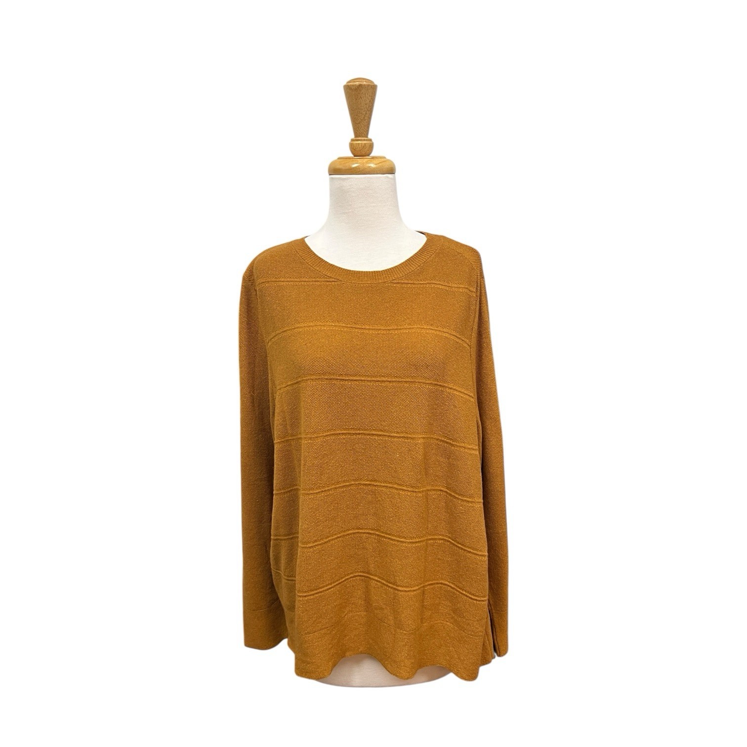 ISCHIKO Brown Knit Sweater Size 2 US Size Medium Wool Cashmere
