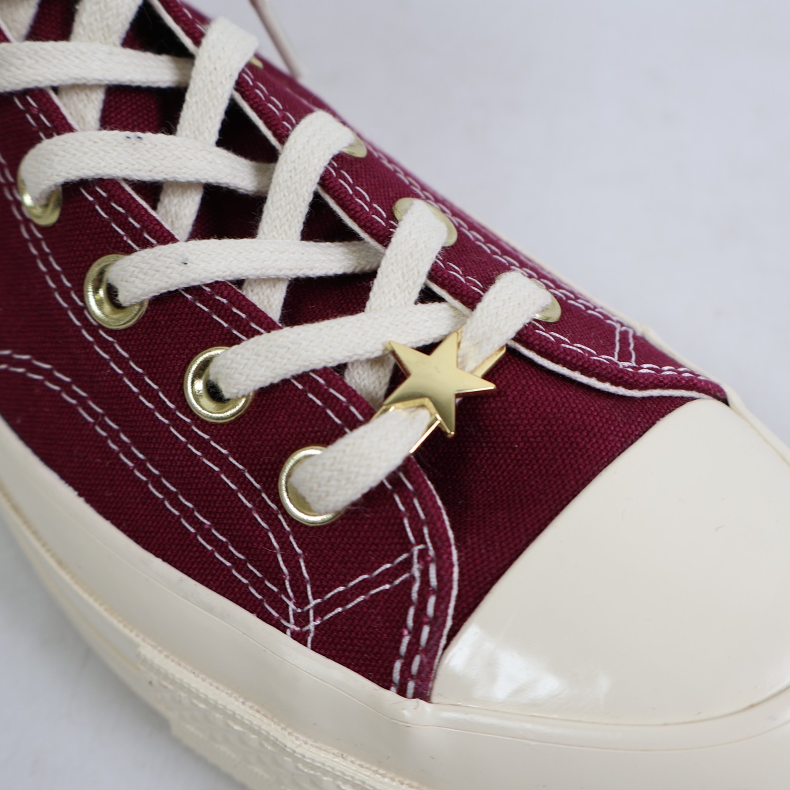 Converse Chuck 70 High Burgundy Gold Star’ A12462C, Men’s 9 / Women’s 11