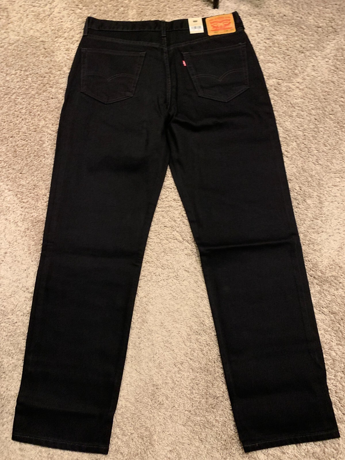 Levi’s 550 Relaxed Fit Black Jeans 100% Cotton Men’s 36X34 NWT RT$$64.50 0260 A4