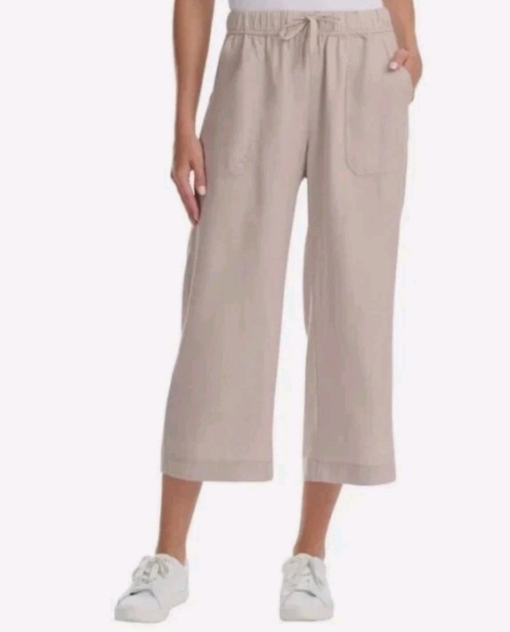 SPLENDID LADIES’ WIDE LEG CROP PANT, 100% LYOCELL