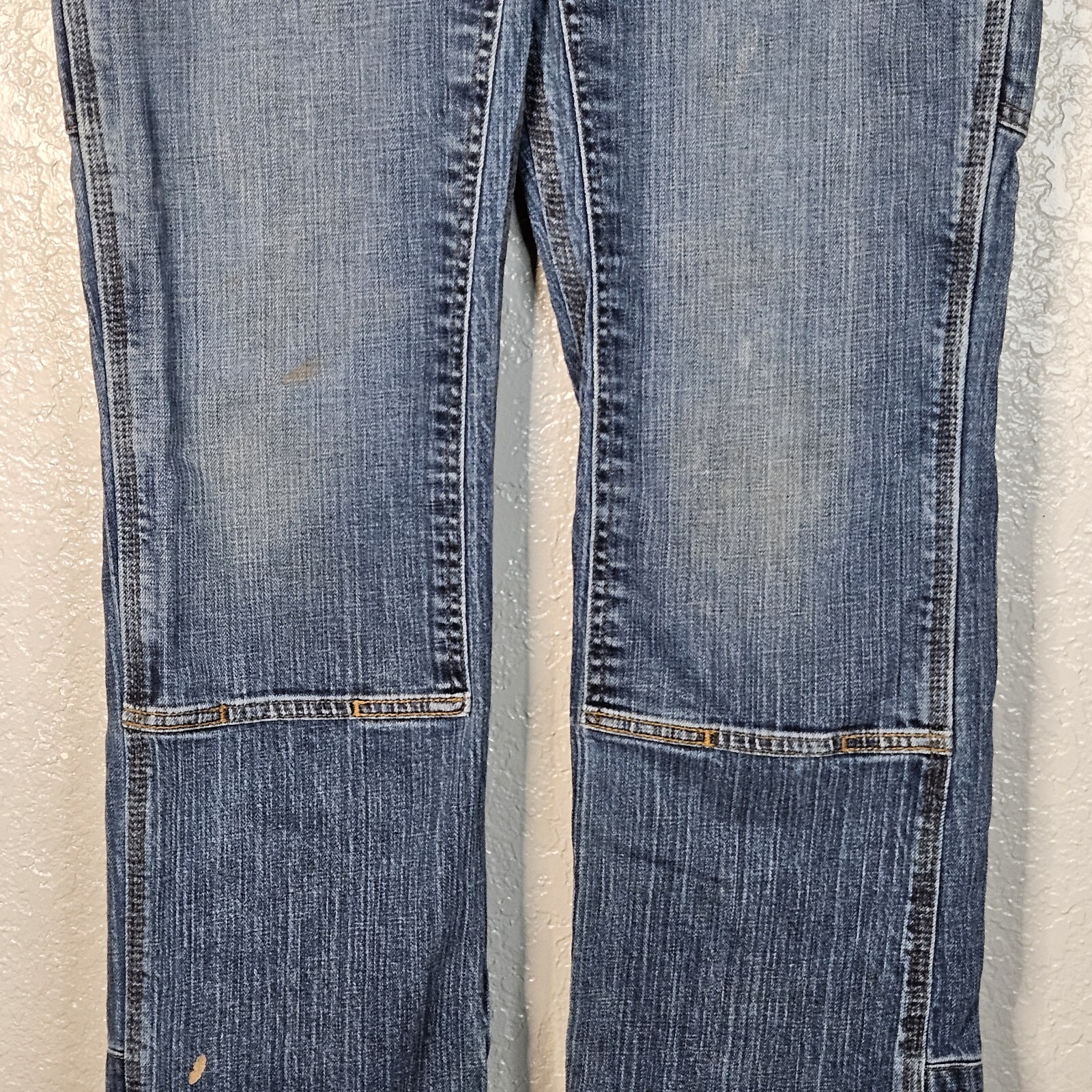 Carhartt Jeans Sz. 10 Double Knee Utility 99% Cotton 1% Spandex Paint Stains