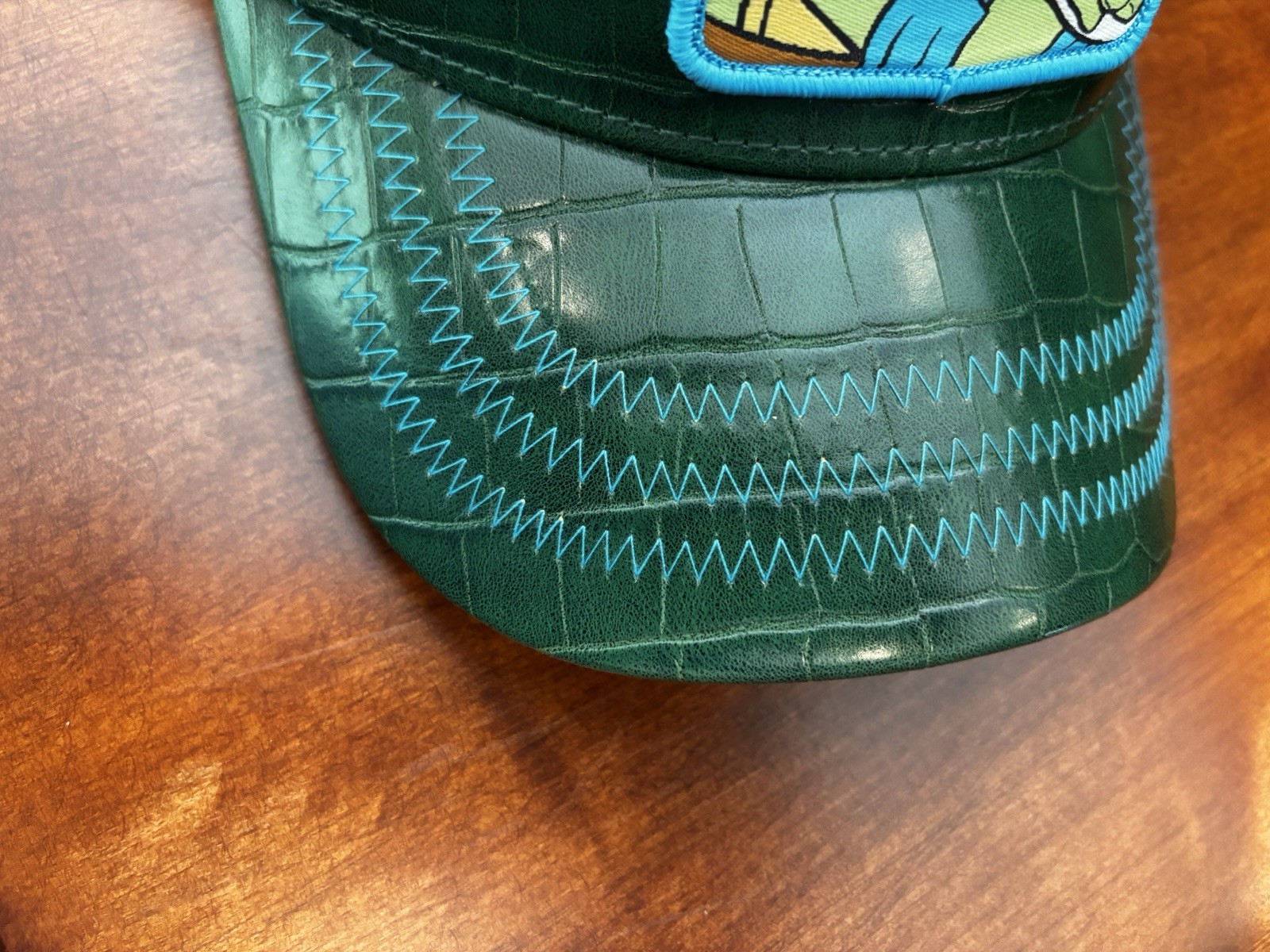 Teenage Mutant Ninja Turtles Leonardo Snapback Trucker Hat Green