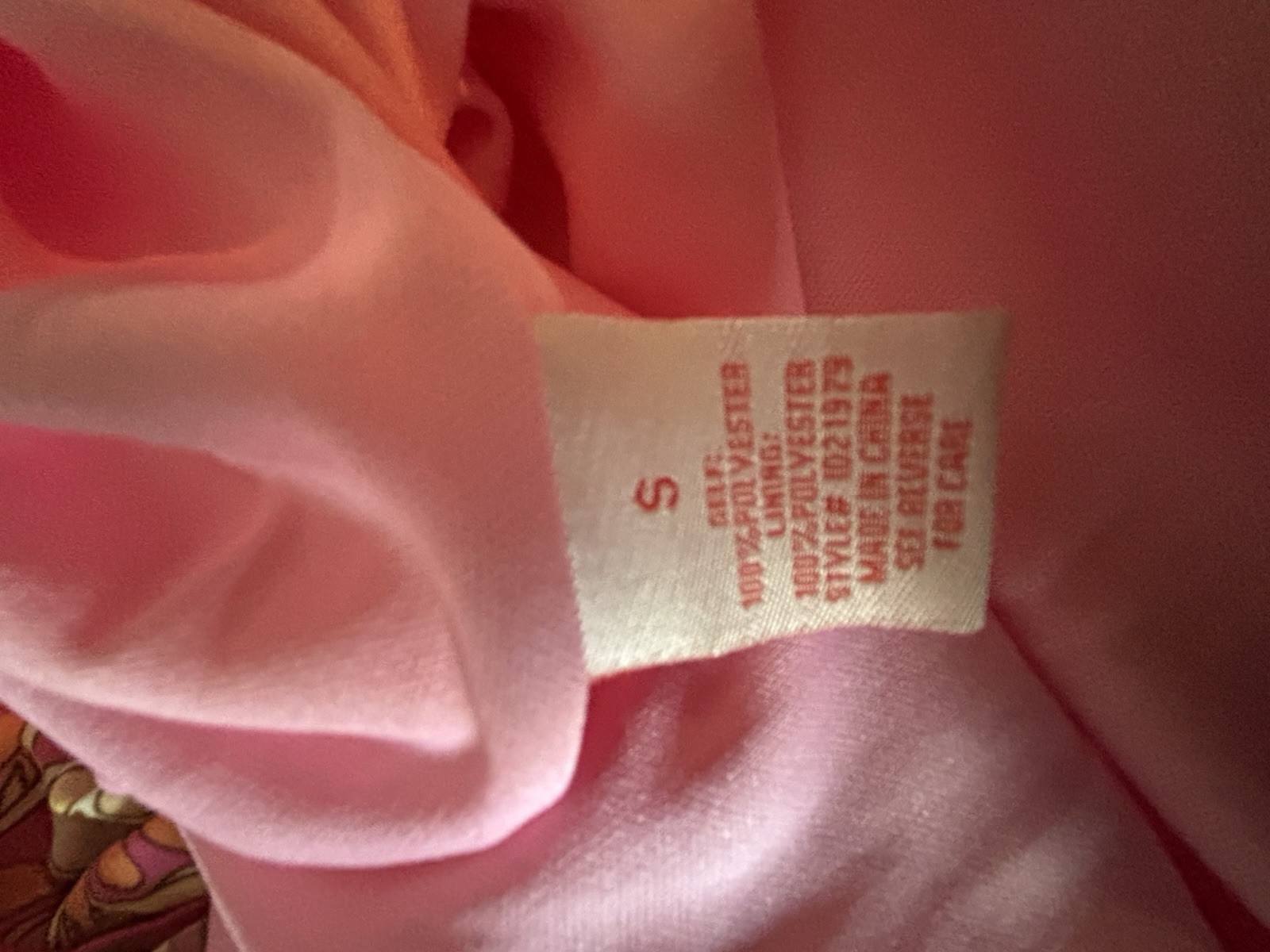 Flying Tomato Pink Floral Square Neck Adjustable Tie Strap Maxi Dress S