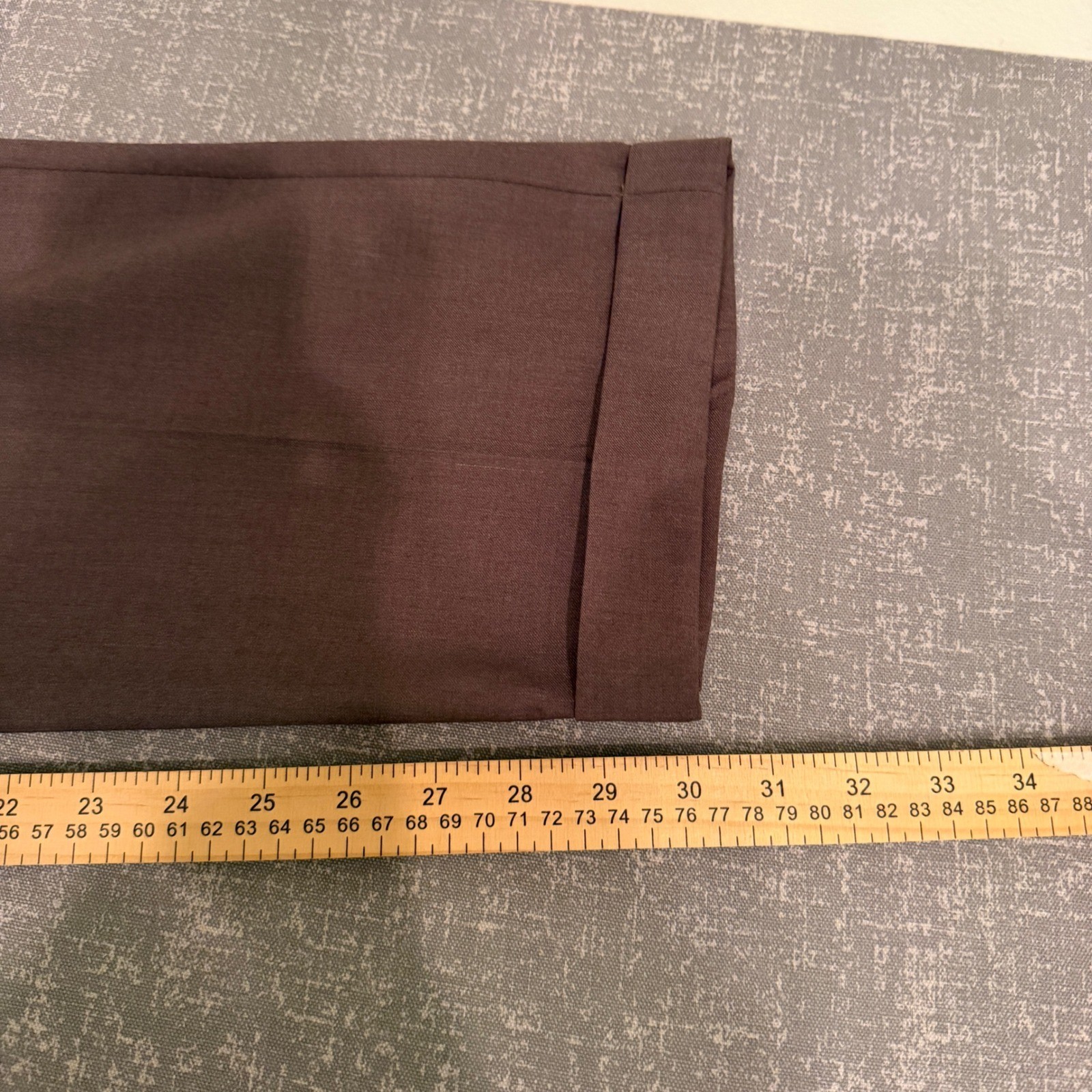 Daniel Cremieux Signature Collection Mens Brown Pleated Cuffed Dress Pants 34×30