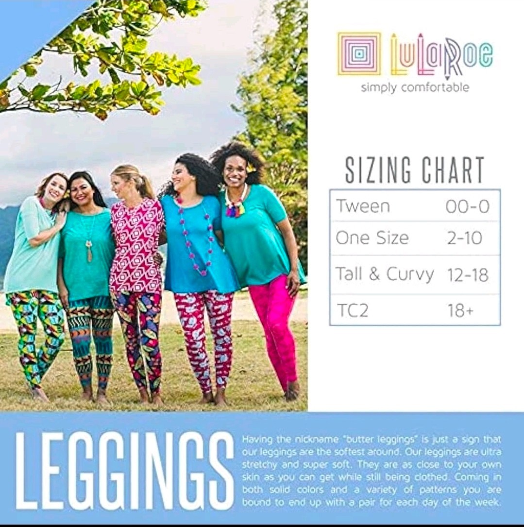 Pick Your Pattern – LuLaRoe Buttery Soft Leggings Womens “One Size” – 33 Prints