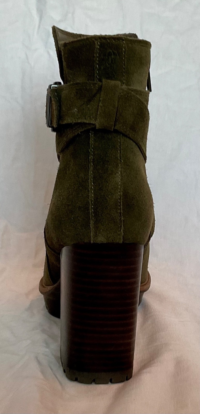 Naturalizer | Shoes | Naturalizer Lyra Crisscross Bootie suede size 8 green