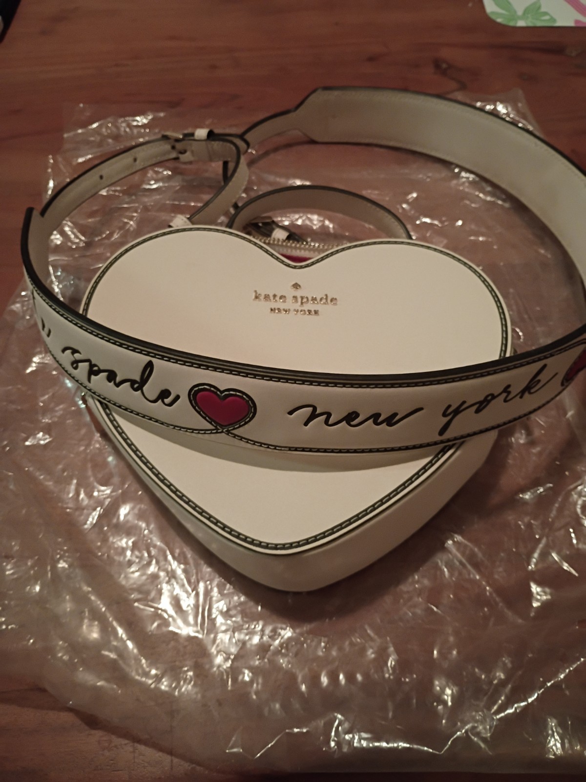 Kate Spade Love Shack Heart Crossbody Purse Brand New Kate Spade/New York Strap