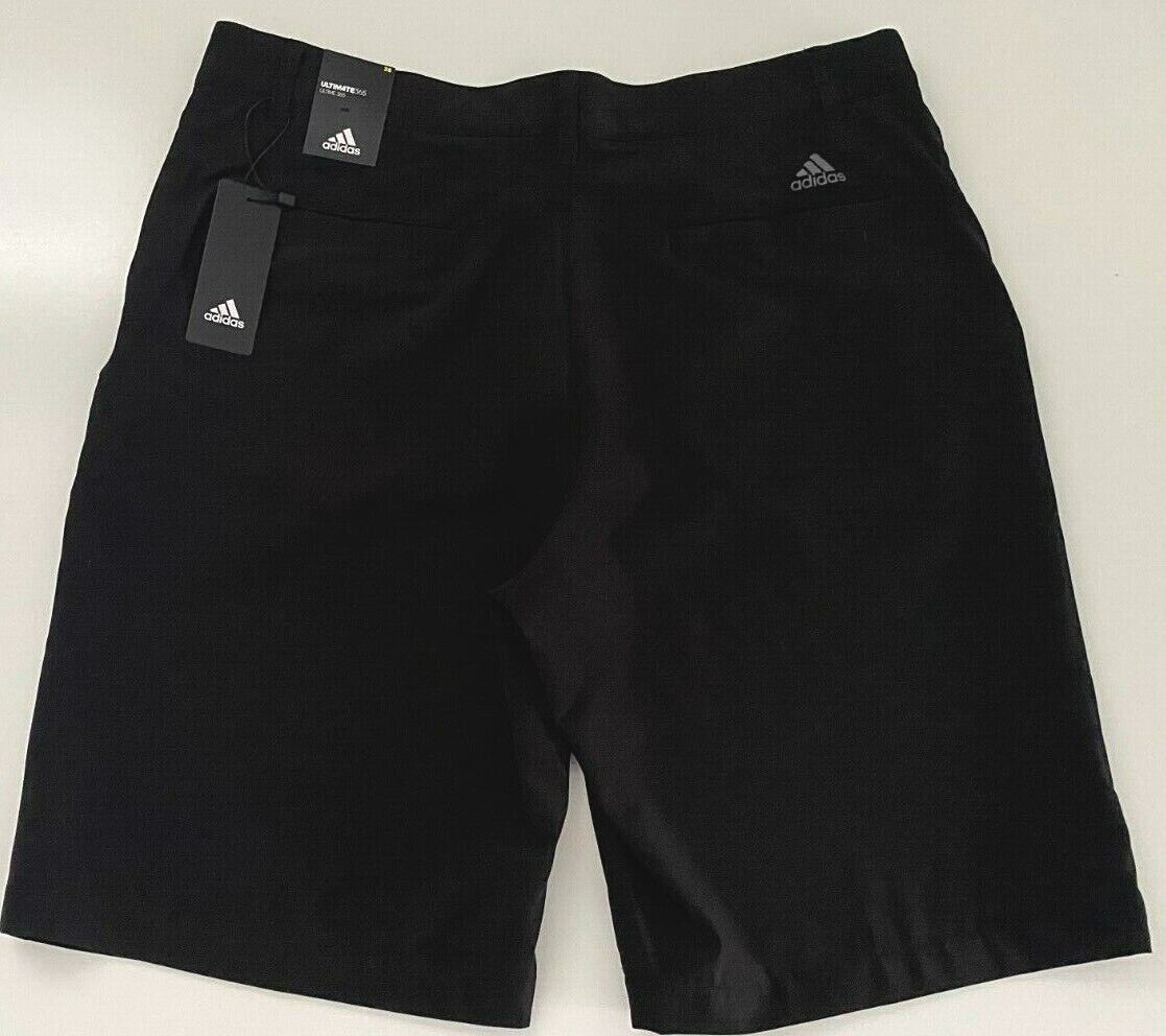 Adidas Ultimate 365 Stretch Golf Shorts 30 32 36 38 40 Solid Black Classic Z6