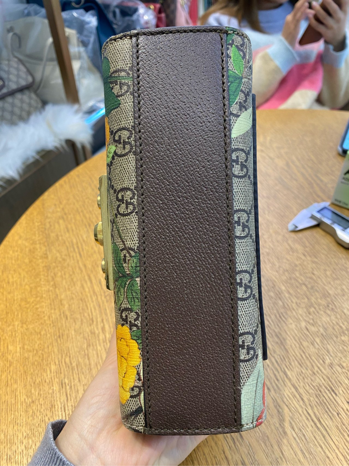 Authentic Gucci Padlock Floral Limited Edition Coated Canvas Crossbody Bag eBay