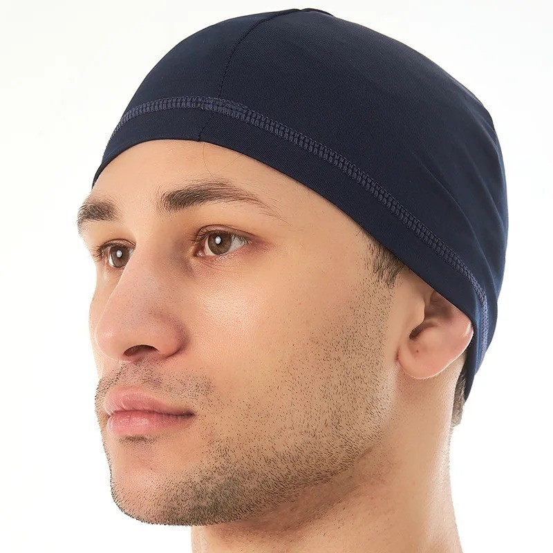 Sweat Wicking Cooling flag Dome Skull Cap Helmet Liner Sport Beanie durag Hat