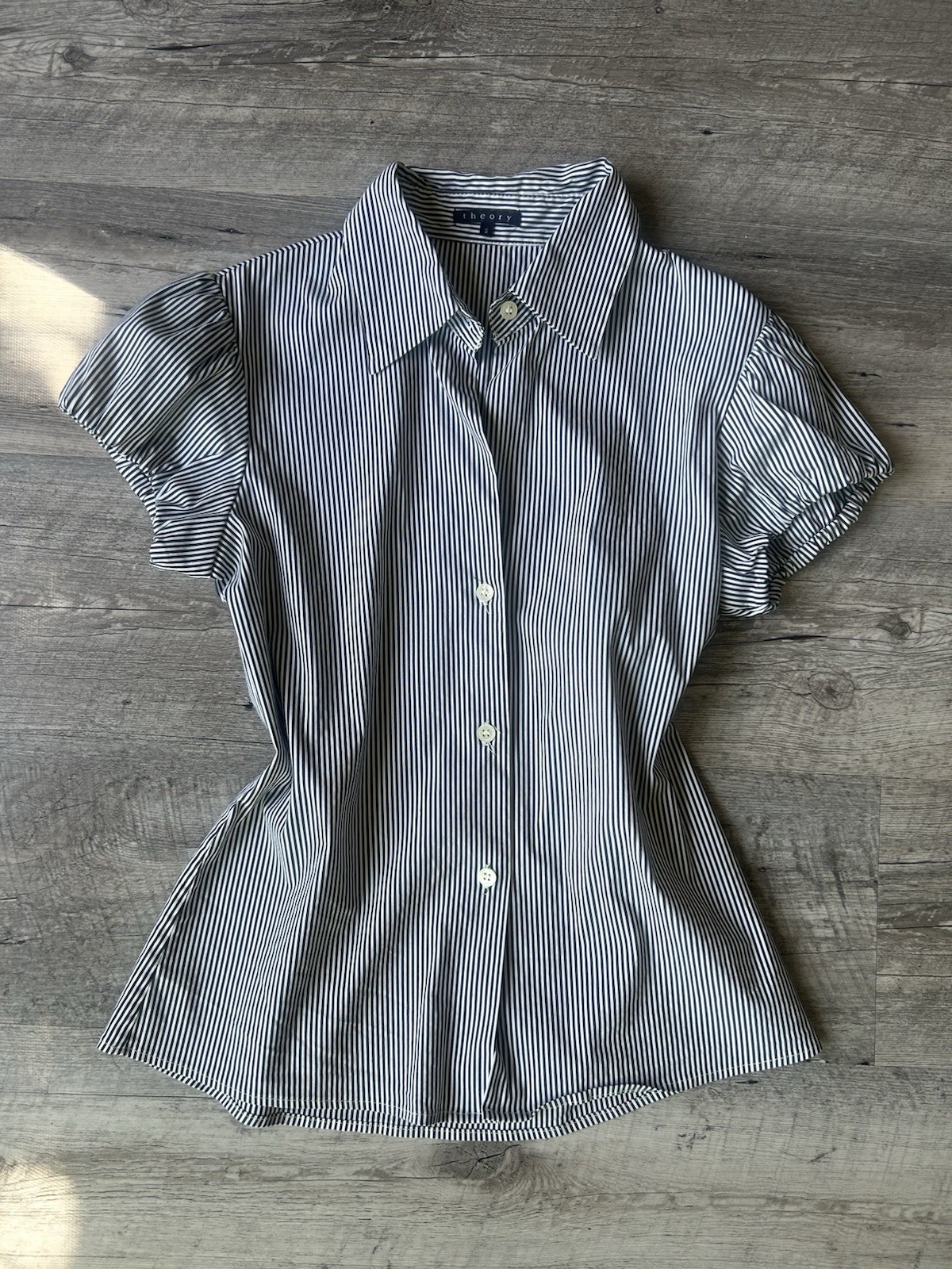 Theory Striped Blouse S