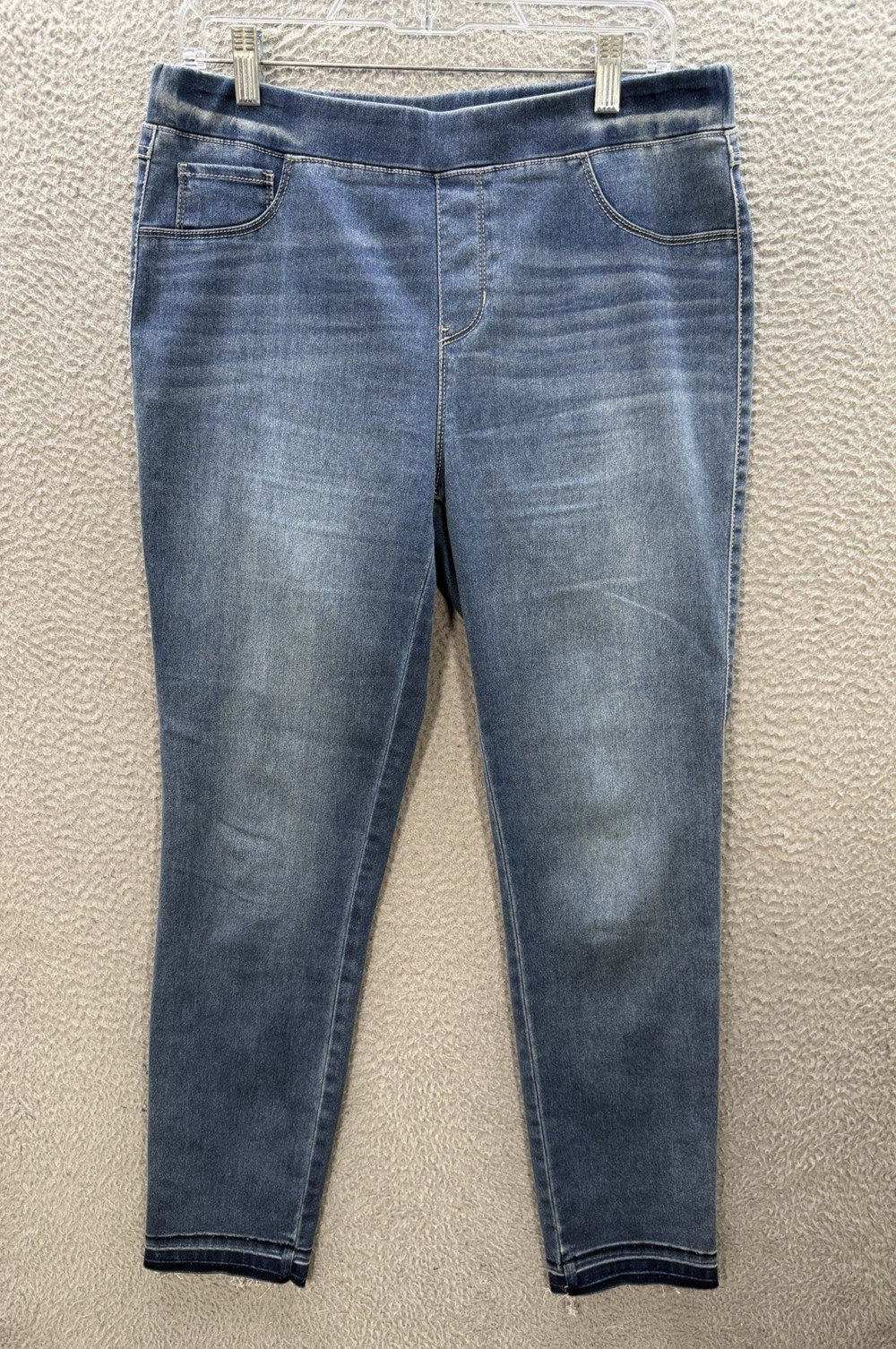 Natural Reflections Jeans Womens Large Blue Skinny Vital Stretch Technology