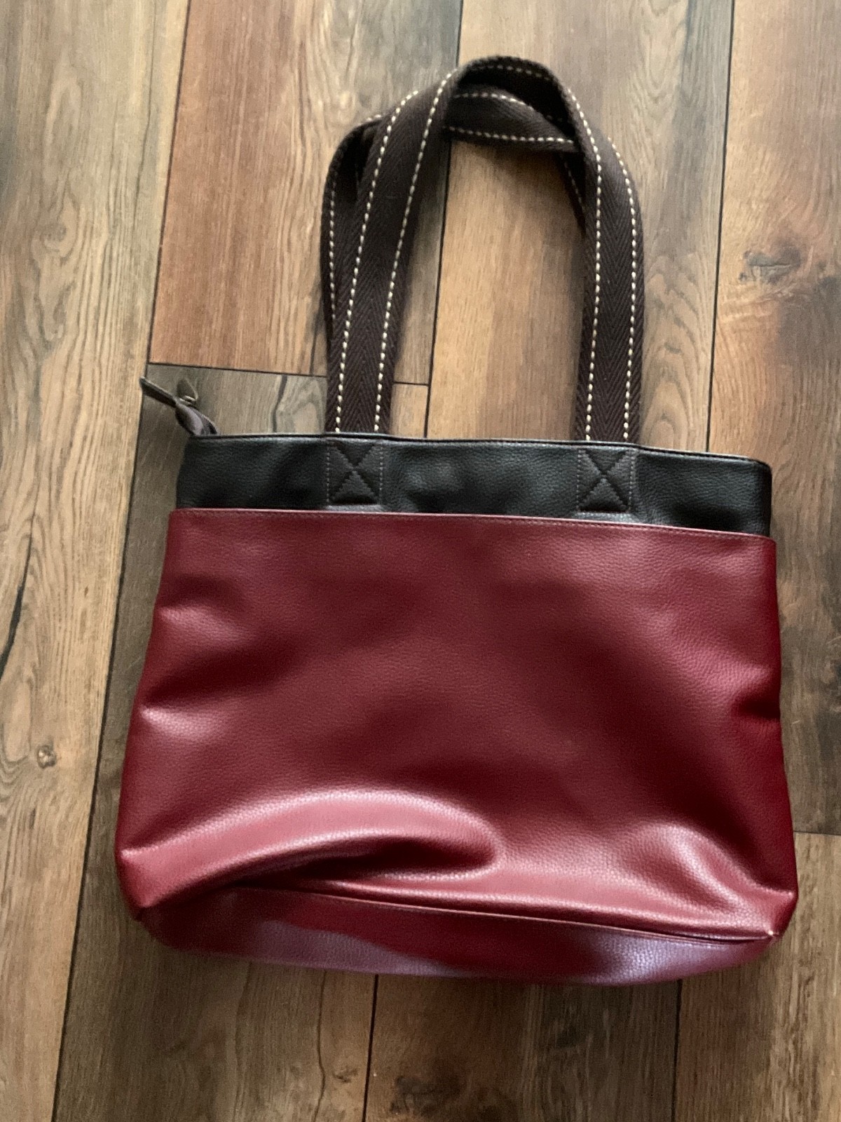 Chala double set Large garnet red Hummingbird Tote Purse/bag / Mini Phone purse