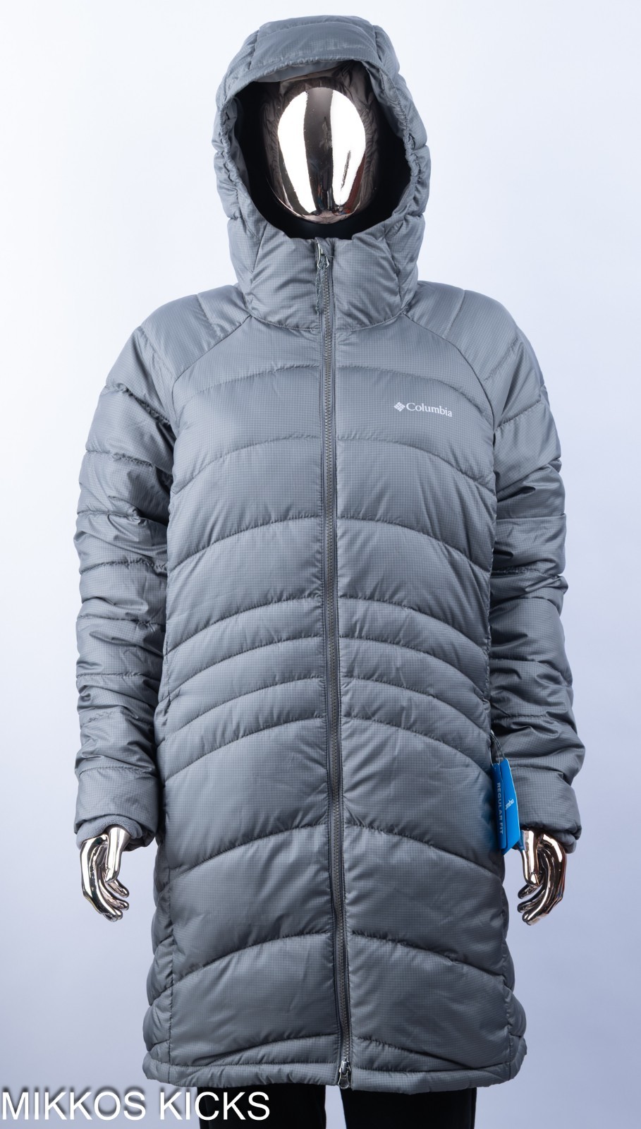 Women’s COLUMBIA Karis Gale ll Long Jacket Knee-Length Insulated Warm Hooded