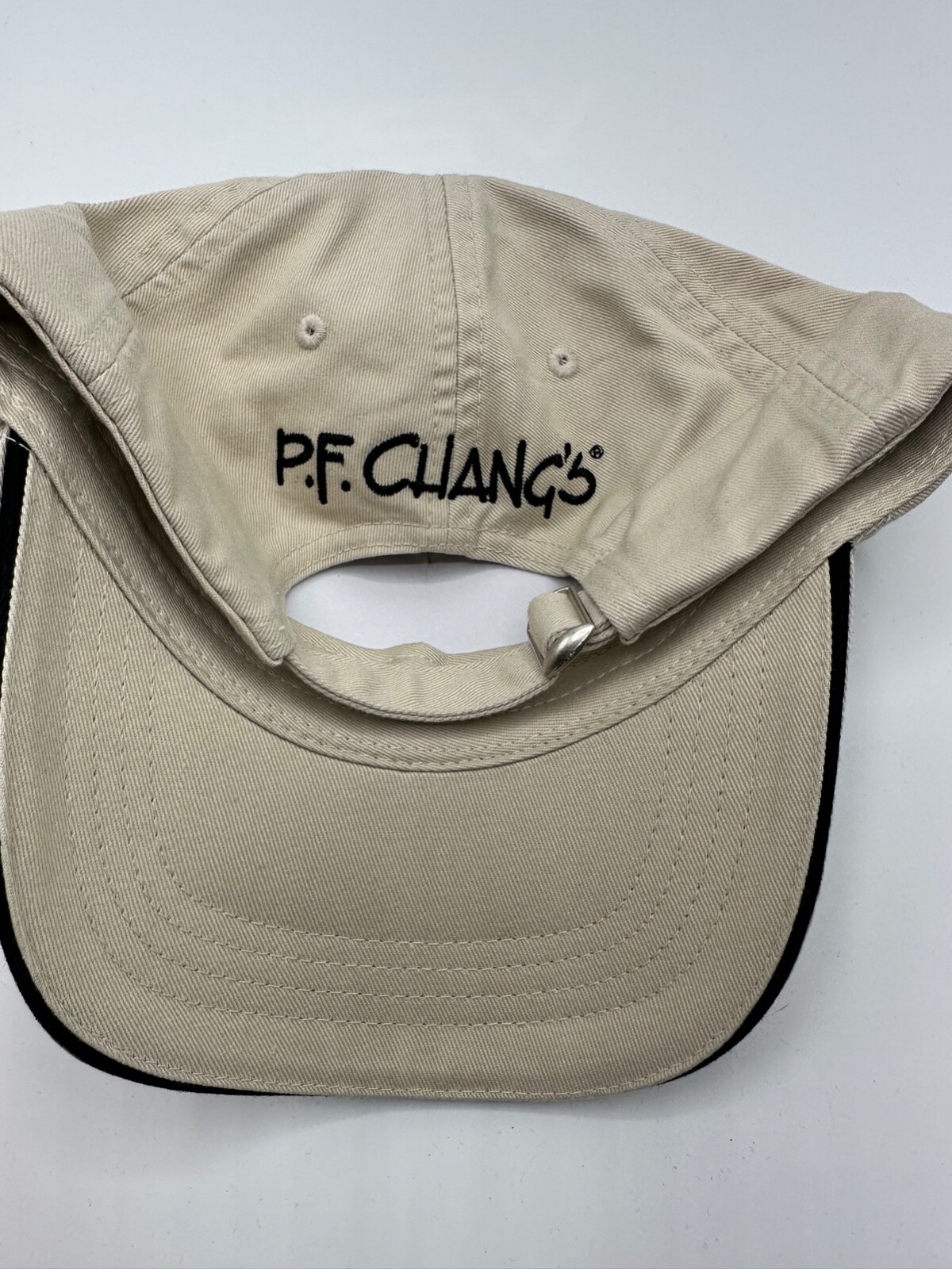 P.F. Chang’s Logo Beige Mens Adult Baseball Cap Hat One Size