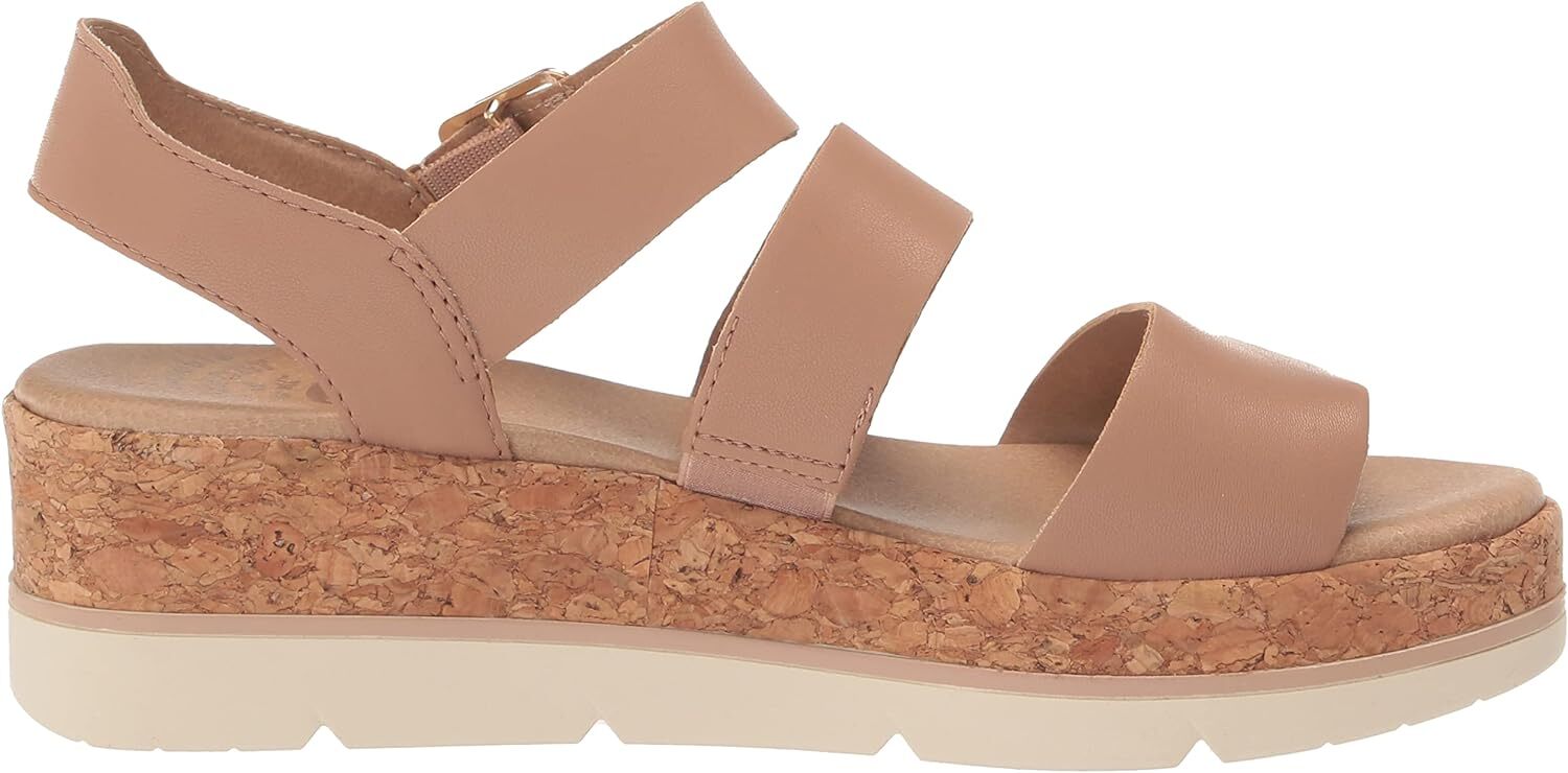 Dr. Scholls Women’s Once Twice Espadrille Platform Wedge Sandal