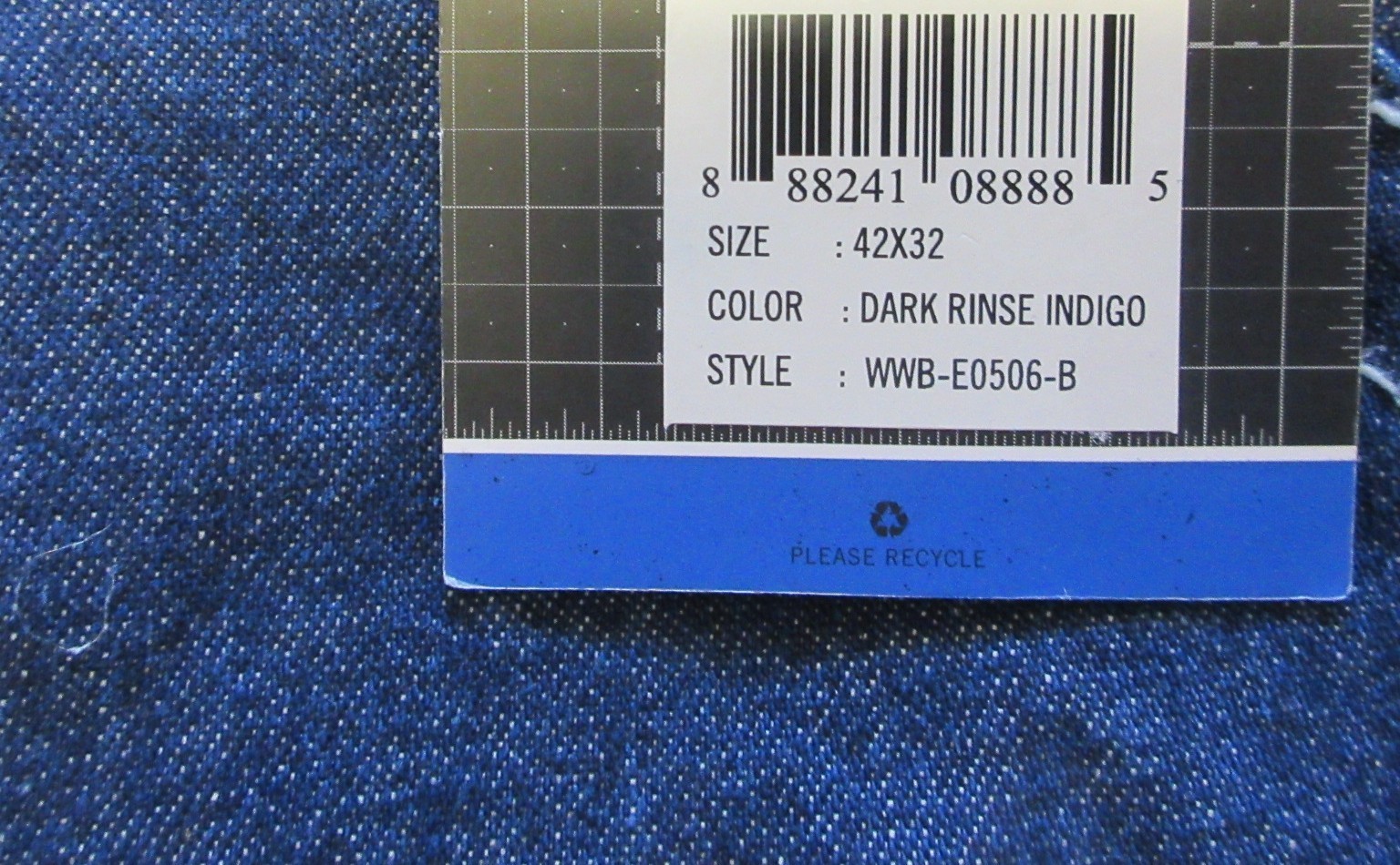 Real Work Men’s Denim Bib Overalls Carpenter Zip Fly Size 42×32 Relaxed Fit NWT