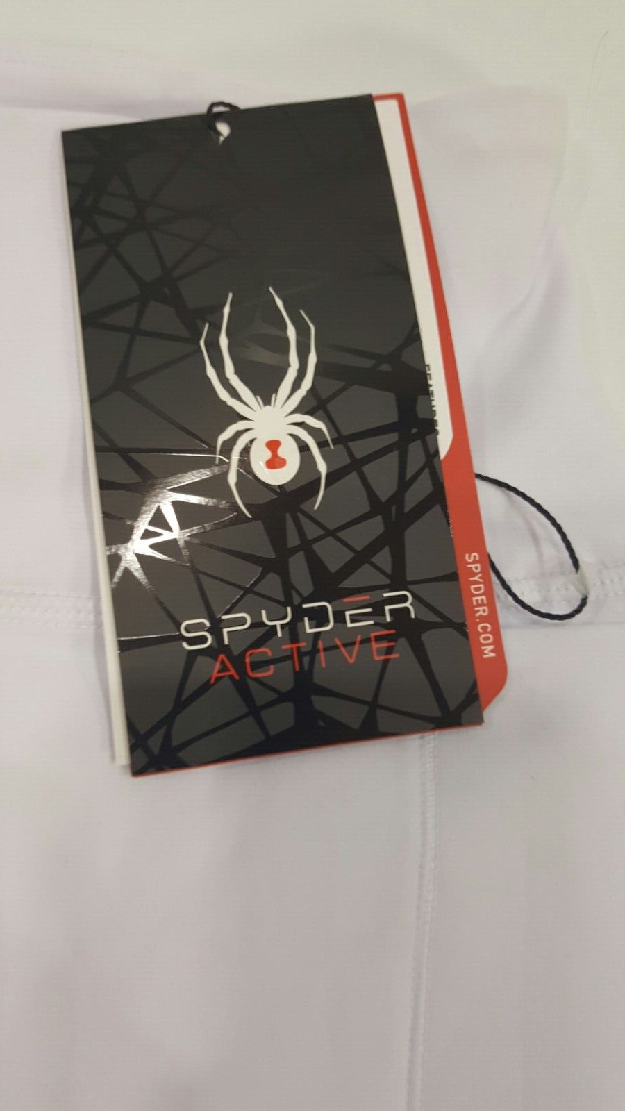 Spyder Light White Athletic Shorts with Pockets Sizes Varies, New