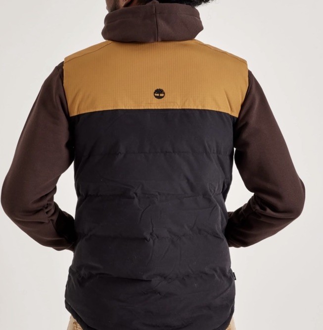 Timberland Mount Welch Puffer Vest Men’s Size Small Zip Insulated Tb0a22xm P57