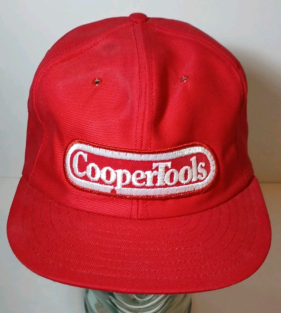 1980s VINTAGE COOPER TOOLS PATCH SNAPBACK TRUCKER HAT CAP Louisville Mfg Co USA