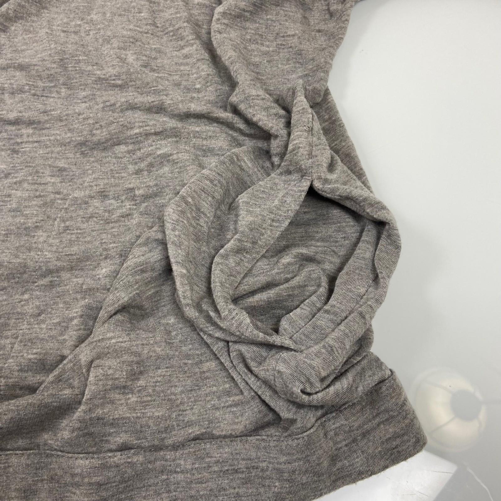 prAna Womens Medium Gray Open Front Cardigan Tencel Modal Dolman Pockets Wrap