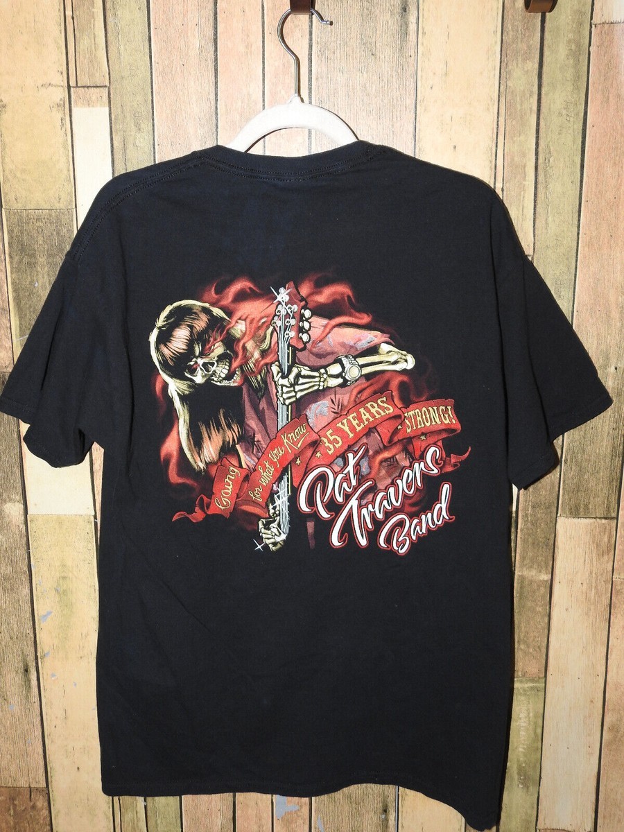 New Popular Pat Travers 35 Years Strong Unisex S-5XL Shirt AS125