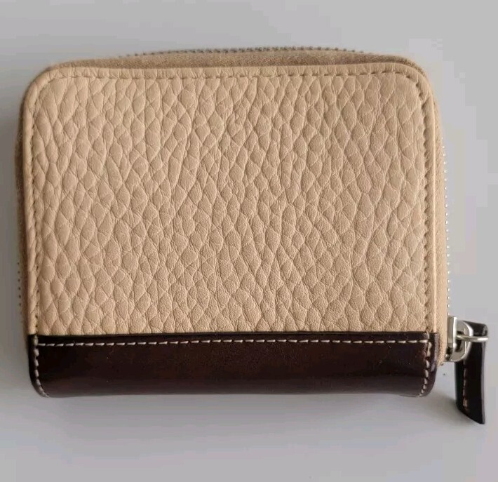 Dooney & Bourke All Weather Leather Hobo Shoulder Bag & Wallet [Pebbled/Cream]