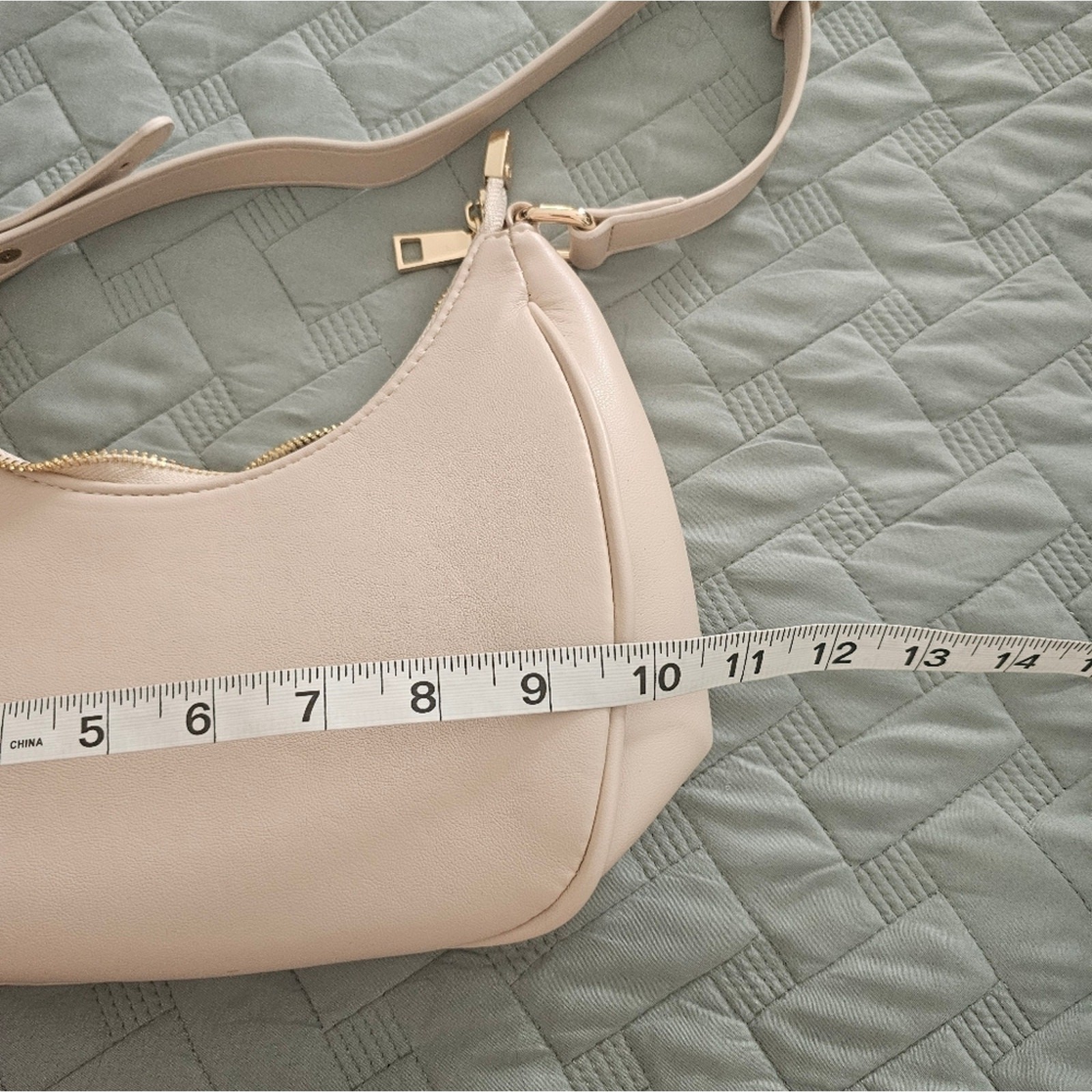 Chic Nude Small Womens Shoulder Purse Bag