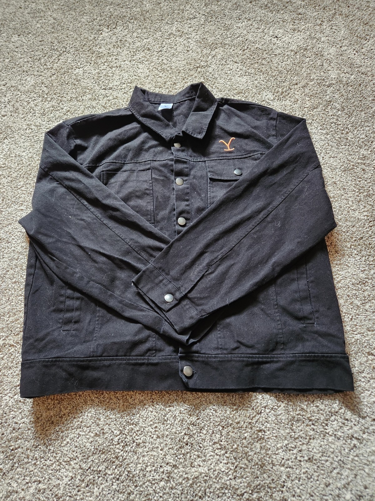 Wrangler Yellowstone Dutton Ranch Black Jacket XL