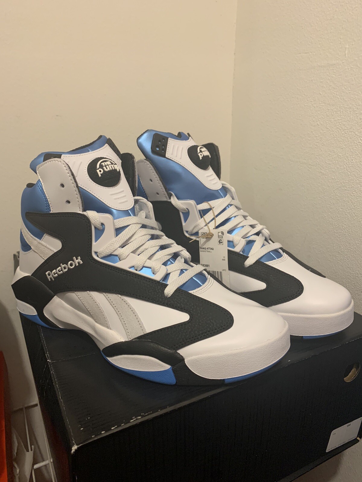 2022 Reebok Shaq Attaq PUMP Orlando Size 10 GX3881 READY TO SHIP NOW Sz Attack