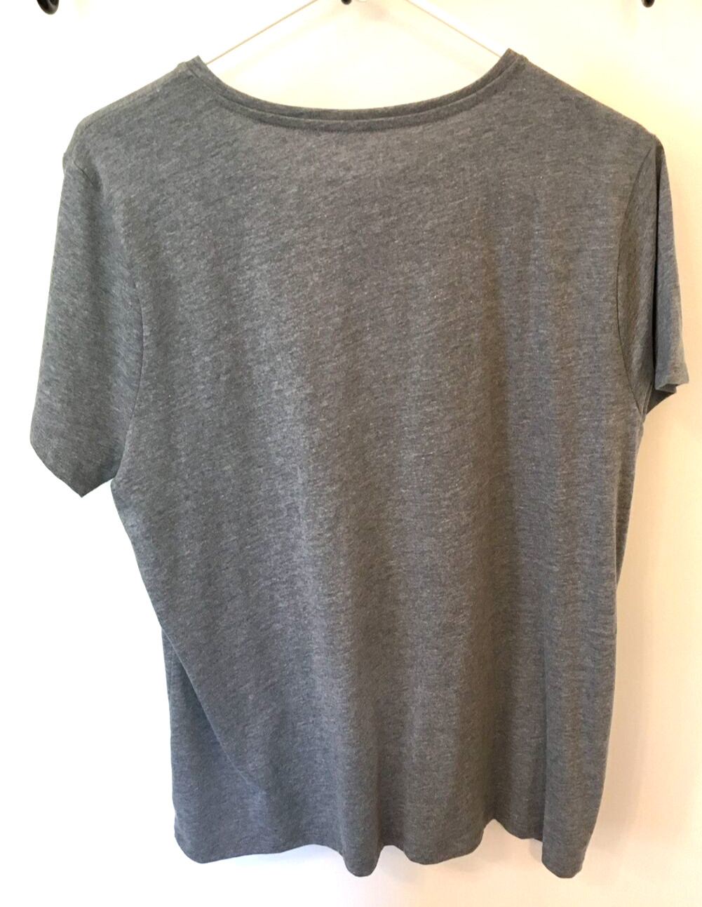 Women’s SONOMA T-Shirt Gray Crewneck Patriotic American Flag Star Top XL NEW